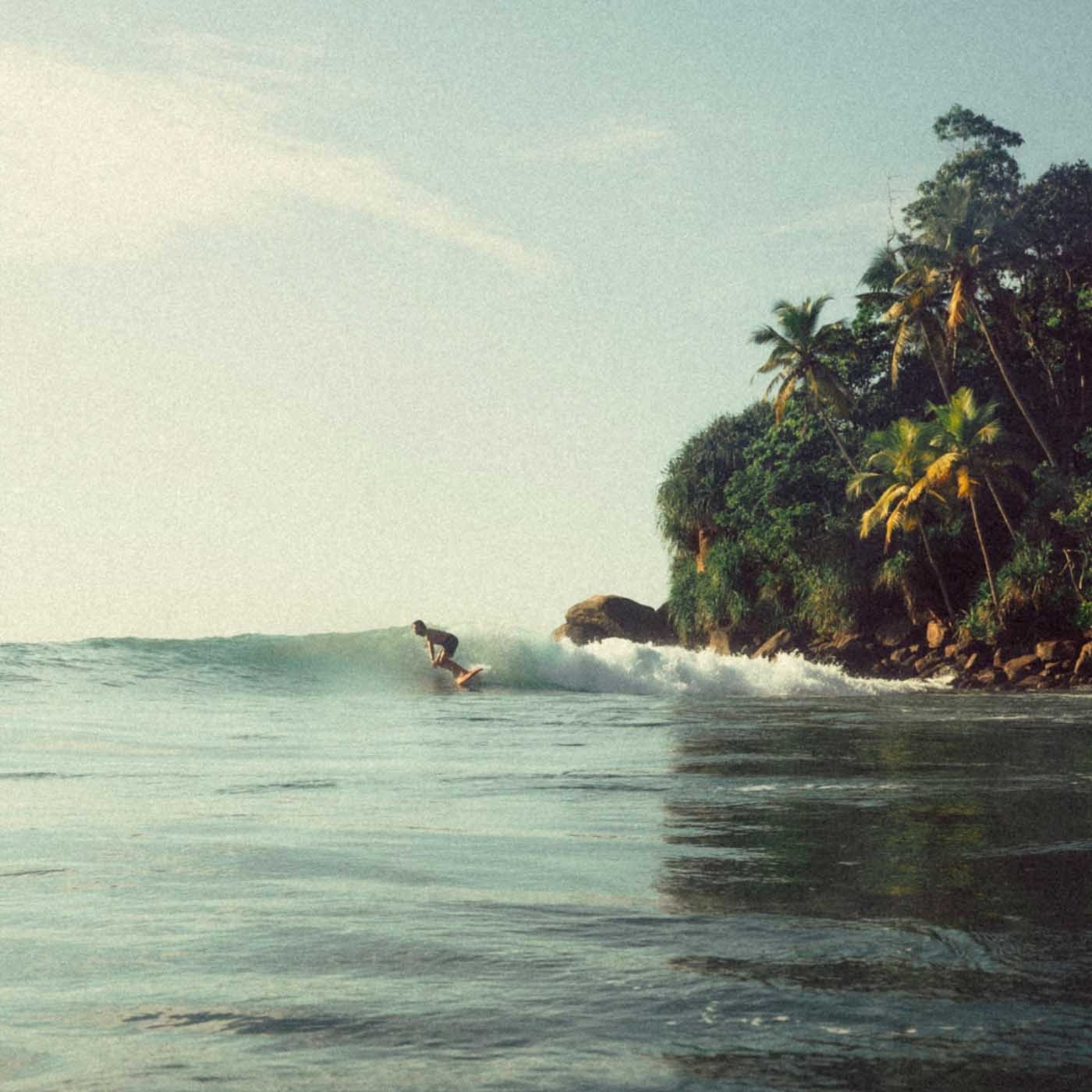 Surfing at Surf Spirit's Jungle Villa